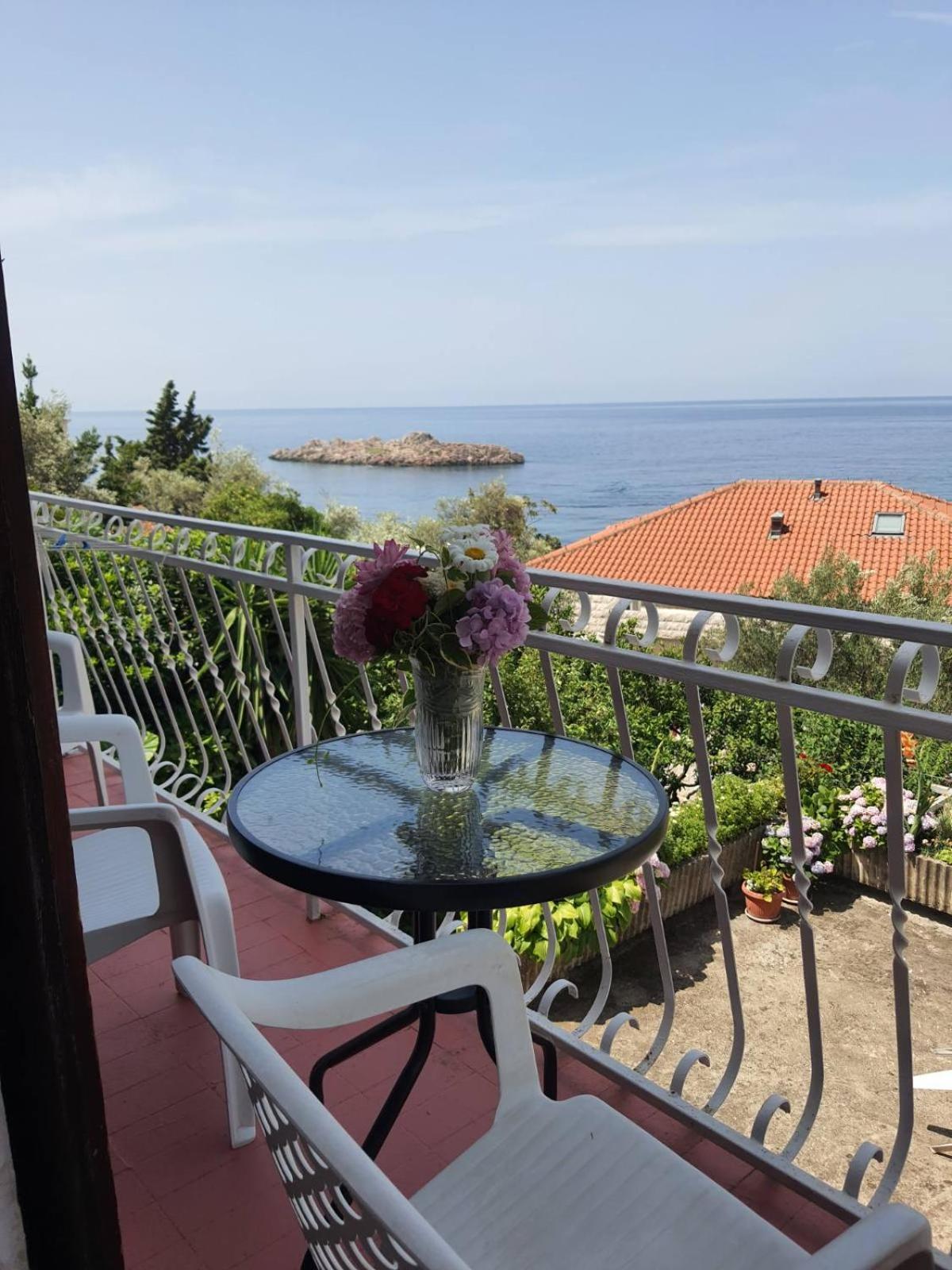 Apartments Andjus Ilha Sveti Stefan Exterior foto